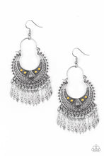 Load image into Gallery viewer, Walk On The Wildside - Yellow Earrings