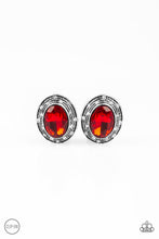 Load image into Gallery viewer, East Side Etiquette - Red Clip-On Earrings