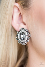 Load image into Gallery viewer, Dine and Dapper - Silver Clip-On Earrings