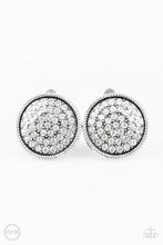 Load image into Gallery viewer, Gatsby, Who? - White Clip-On Earrings
