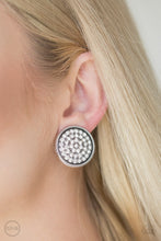 Load image into Gallery viewer, Gatsby, Who? - White Clip-On Earrings
