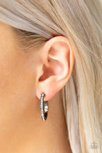 Load image into Gallery viewer, Hoop Haven - Black Hoop Earrings