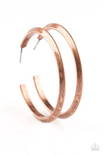 Load image into Gallery viewer, Some Like It HAUTE - Copper Hoop Earrings