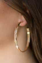 Load image into Gallery viewer, Hey, HAUTE Stuff - Gold Hoop Earrings