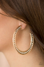 Load image into Gallery viewer, HAUTE Mama - Gold Hoop Earrings