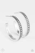 Load image into Gallery viewer, Playfully Peruvian - Silver Hoop Earrings