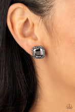 Load image into Gallery viewer, Act Your AGELESS - Black Gunmetal Post Earrings