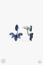 Load image into Gallery viewer, Radical Refinement - Blue Double-Sided Post Earrings