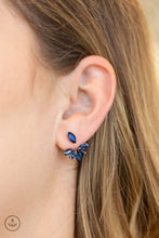 Load image into Gallery viewer, Radical Refinement - Blue Double-Sided Post Earrings