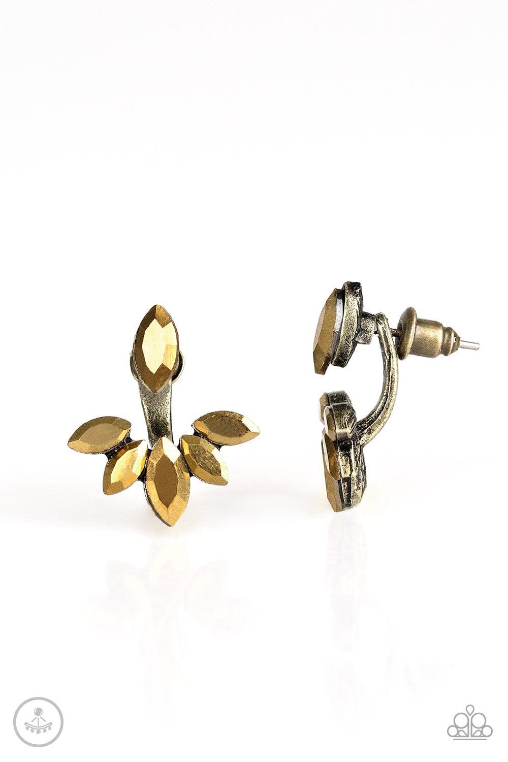 Radical Refinement - Brass Earrings