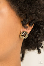 Load image into Gallery viewer, Rare Refinement - Brass Post Earrings