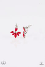 Load image into Gallery viewer, Radical Refinement - Red Double-Sided Post Earrings