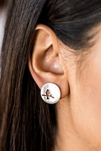 Load image into Gallery viewer, The Bird Has Flown - Silver Post Earrings