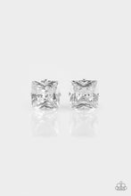 Load image into Gallery viewer, Prima Donna Drama - White Post Earrings