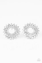 Load image into Gallery viewer, Buckingham Beauty - White Post Earrings