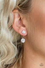 Load image into Gallery viewer, Starlet Squad - White Double-Sided Post Earrings