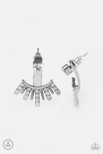 Load image into Gallery viewer, Diva Dynamite - White Double-Sided Post Earrings