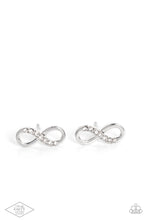 Load image into Gallery viewer, Never-Ending Elegance - White Post Earrings