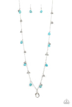 Load image into Gallery viewer, Both Feet On The Ground - Blue Lanyard