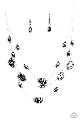 Top ZEN - Black Gunmetal Necklace