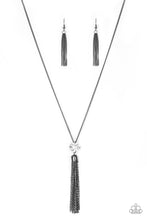 Load image into Gallery viewer, Five-Alarm FIREWORK - Black Gunmetal Necklace