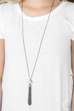 Load image into Gallery viewer, Five-Alarm FIREWORK - Black Gunmetal Necklace