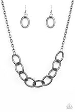 Load image into Gallery viewer, Boldly Bronx - Black (Gunmetal) Necklace