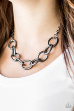 Load image into Gallery viewer, Boldly Bronx - Black (Gunmetal) Necklace