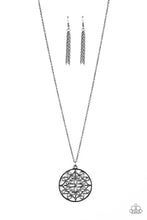 Load image into Gallery viewer, Mandala Melody - Black Necklace