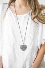 Load image into Gallery viewer, Victorian Virtue - Black Necklace