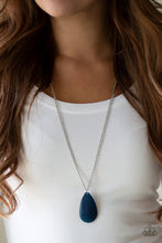Load image into Gallery viewer, So Pop-YOU-lar - Blue Necklace
