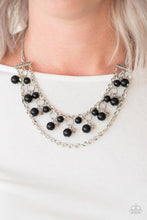 Load image into Gallery viewer, Rockefeller Romance - Black Necklace