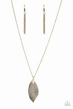 Load image into Gallery viewer, Fall Foliage - Brass Necklace