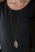 Load image into Gallery viewer, Fall Foliage - Brass Necklace
