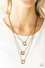 Load image into Gallery viewer, Once In A MILLIONAIRE - Brass Necklace