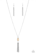 Load image into Gallery viewer, Tassel Tease - Brown Necklace