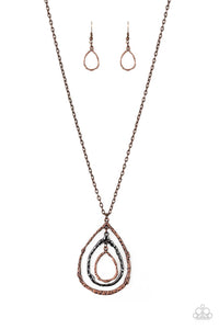 Going For Grit - Copper (Mixed Metals) Necklace