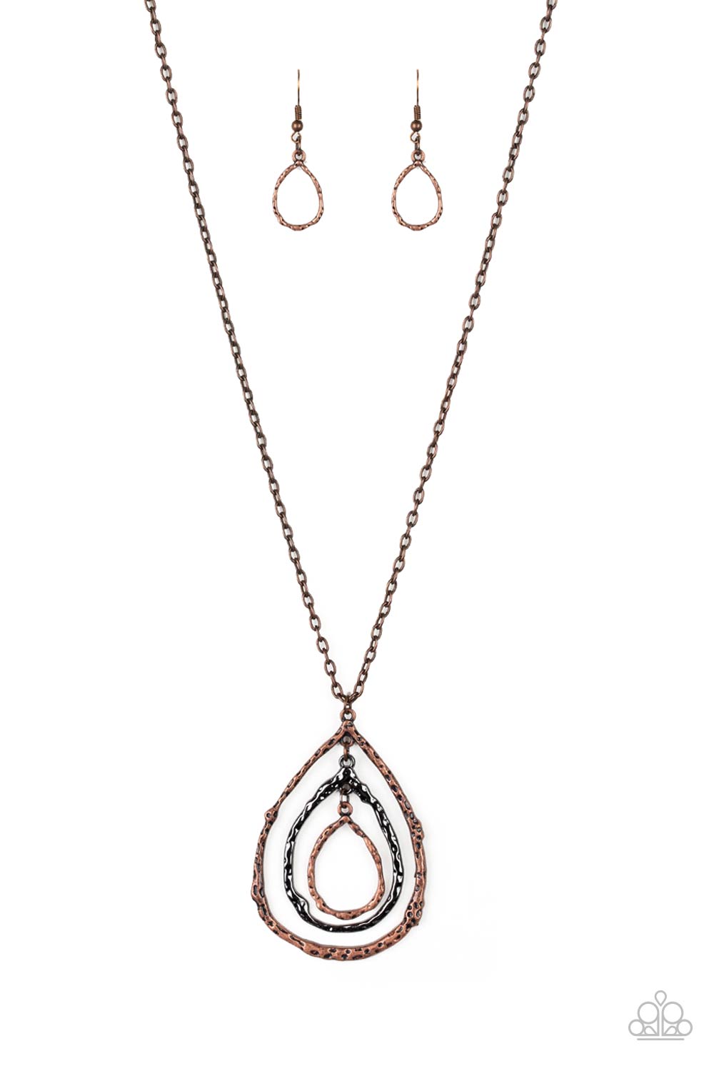 Going For Grit - Copper (Mixed Metals) Necklace