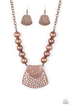 Load image into Gallery viewer, Large and In Charge - Copper Necklace