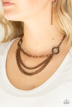 Load image into Gallery viewer, CHAINS of Command - Copper Necklace