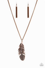 Load image into Gallery viewer, Free Bird - Copper Necklace