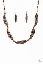 Load image into Gallery viewer, Light Flight - Copper Necklace