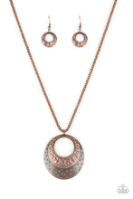 Load image into Gallery viewer, Texture Trio - Copper Necklace
