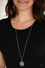 Load image into Gallery viewer, Save The Trees - Rose Gold Necklace