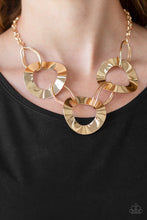 Load image into Gallery viewer, Modern Mechanics - Gold Necklace
