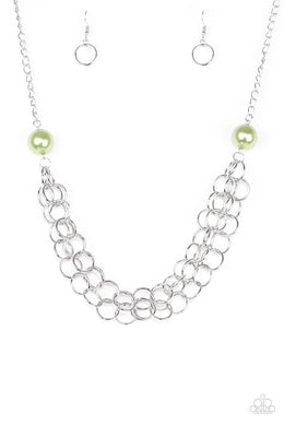 Daring Diva - Green Necklace