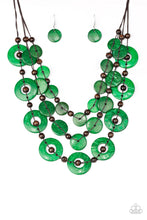 Load image into Gallery viewer, Catalina Coastin - Green Necklace