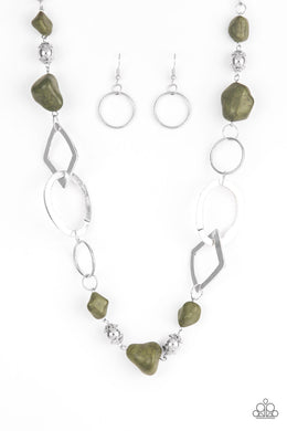 Thats TERRA-ific! - Green Necklace