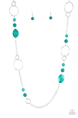 Very Visionary - Green Necklace