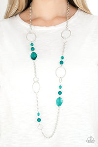 Very Visionary - Green Necklace